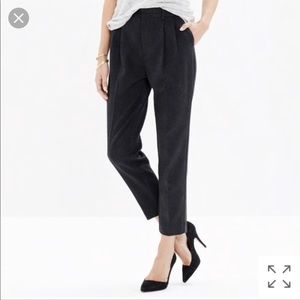 Madewell Wool Rivington trousers